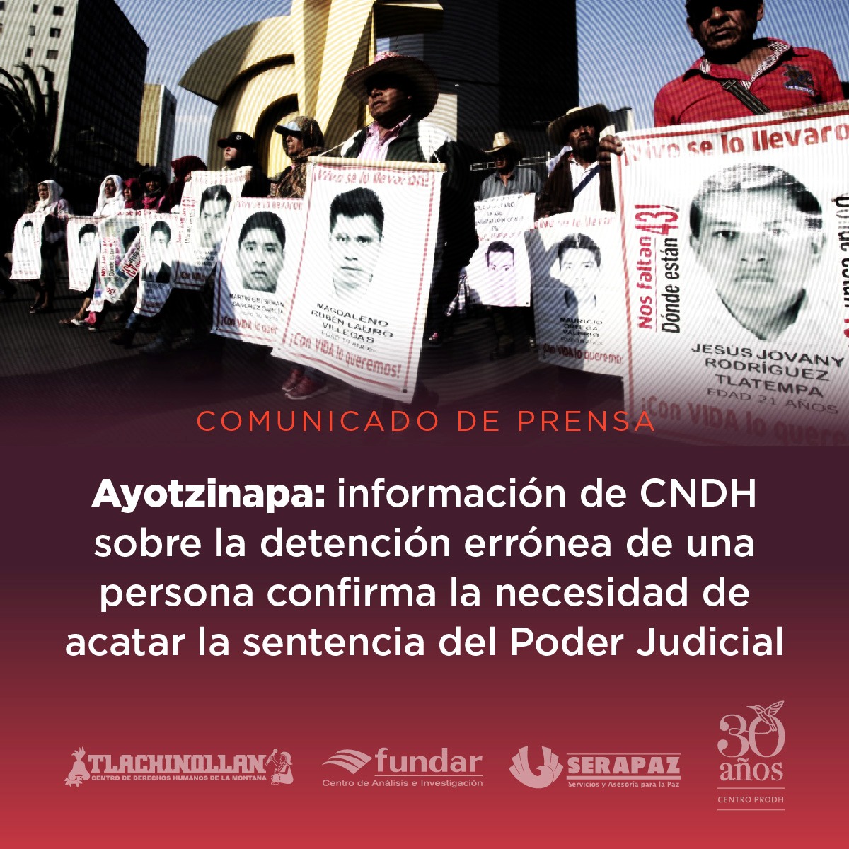 Acatar la sentencia #Caso Ayotzinapa