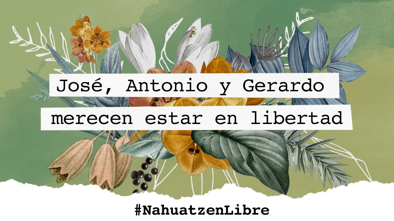 Libertad a los presos políticos de Nahuatzen, Michoacán