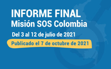 INFORME FINAL: Misión SOS Colombia