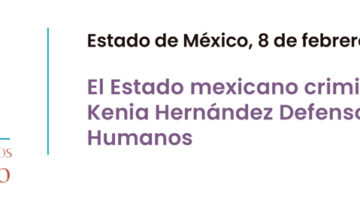 Comunicado Conjunto: El Estado mexicano criminaliza y condena a Kenia Hernández Defensora de Derechos Humanos