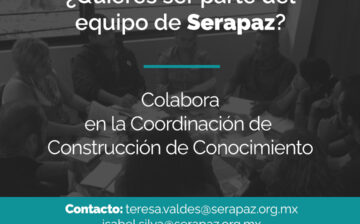 Convocatoria: Coordinación de Construcción de Conocimiento