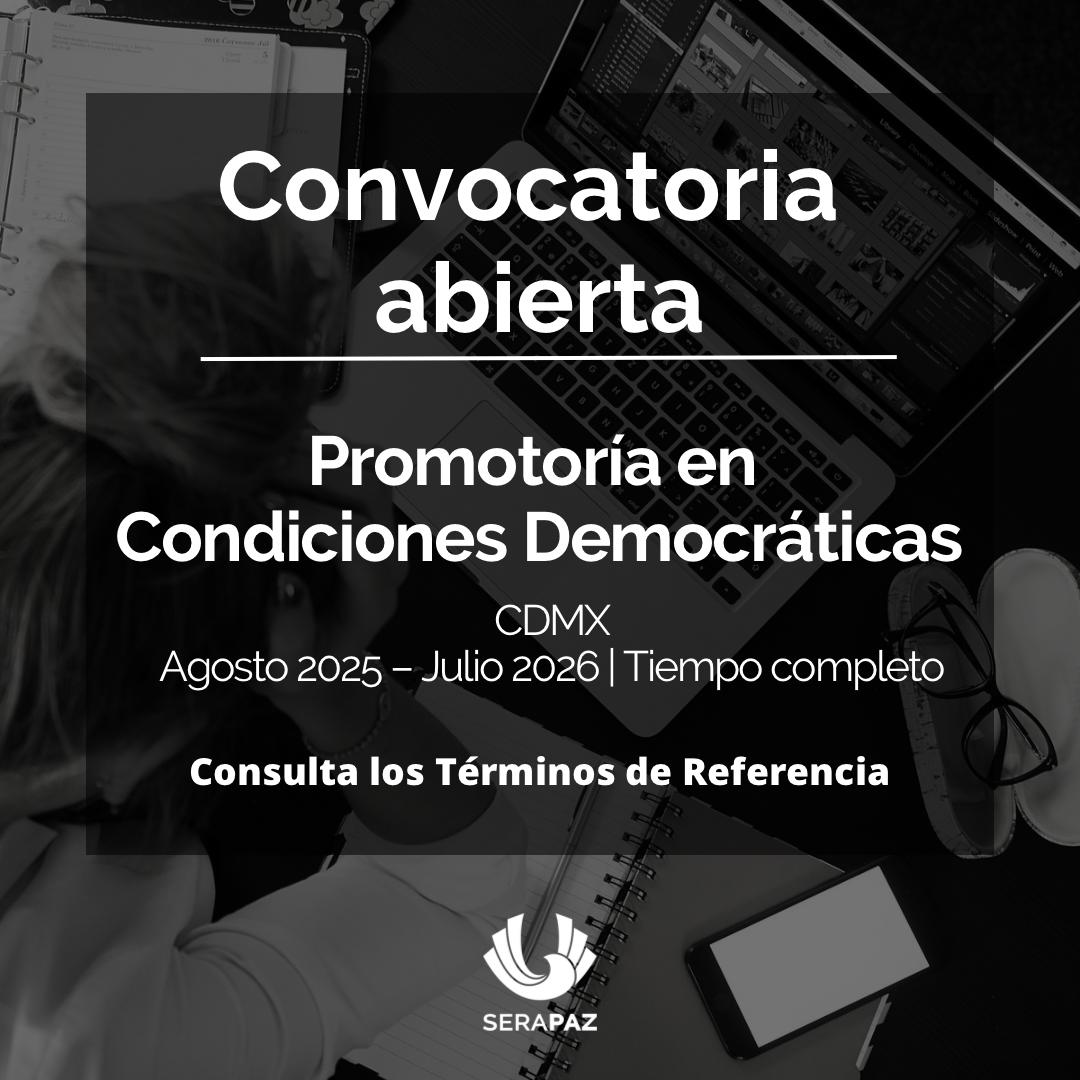 CONVOCATORÍA PARA CONDICIONES DEMOCRÁTICAS