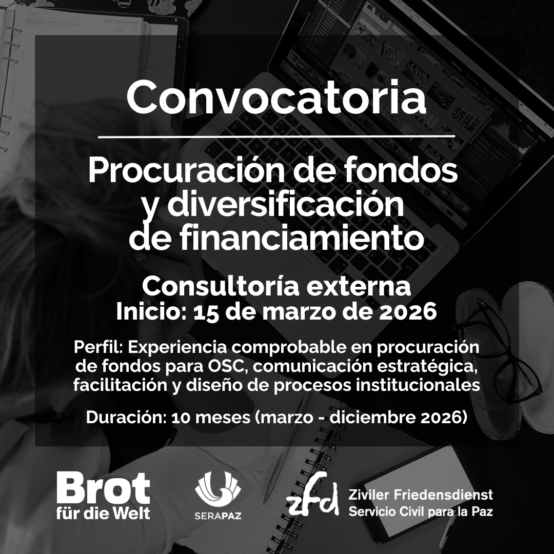 Términos de Referencia (TdR) |  Convocatoria para consultoría: Proceso de procuración de fondos y diversificación de financiamiento en México
